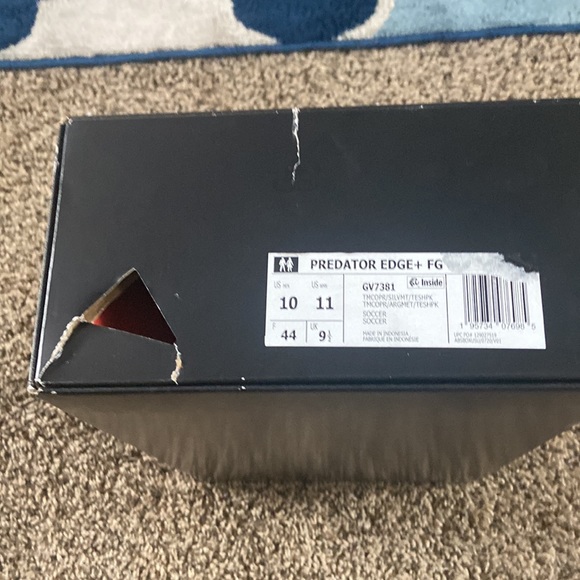 Unisex adidas predator edge+ size 10 - Picture 4 of 5